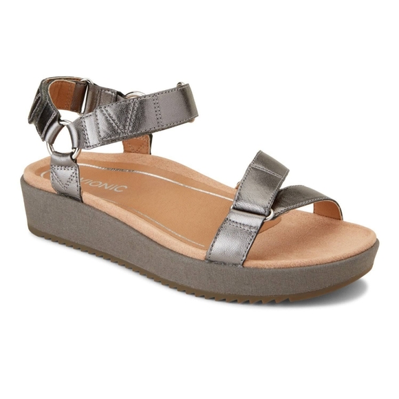 vionic metallic sandals